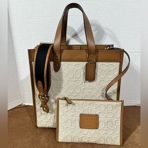 Coach Signature Field Tote Bag Set